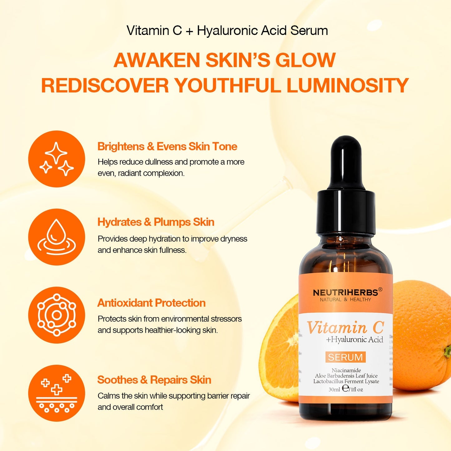 DR.RASHEL Vitamin C Brightening & Anti-Aging Face Serum