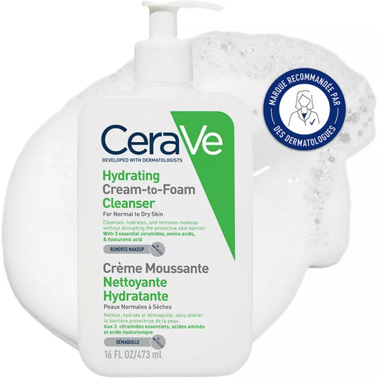 CeraVe Foaming Facial Cleanser – For Normal to Oily Skin
