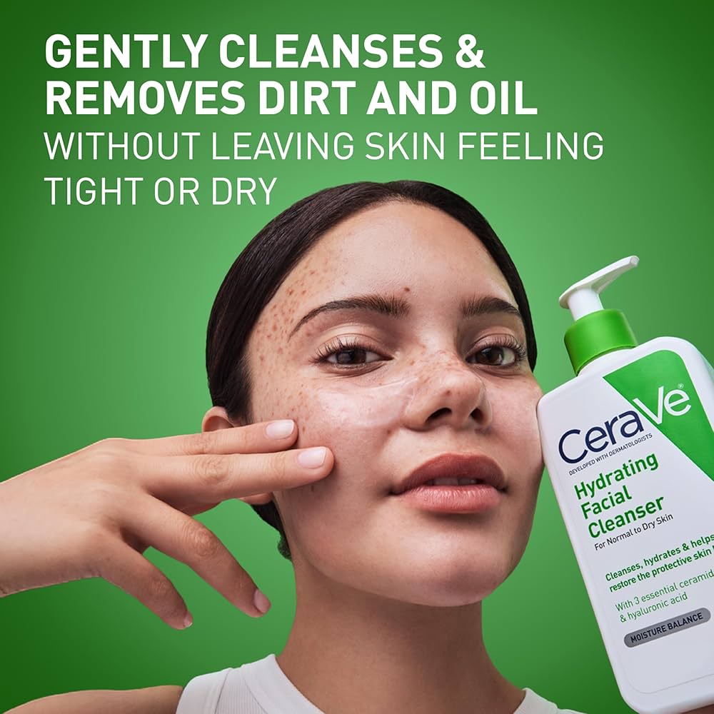 CeraVe Foaming Facial Cleanser – For Normal to Oily Skin